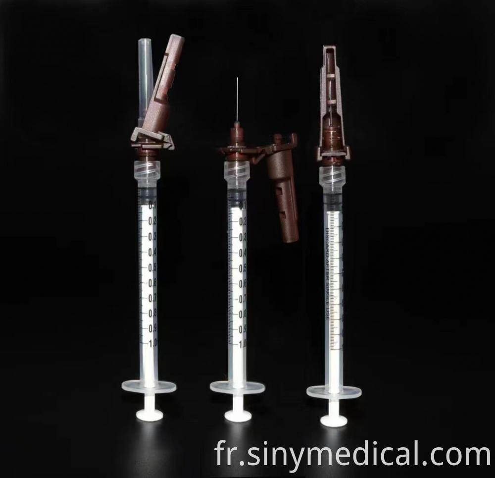 Disposable Medical Safety Syringe